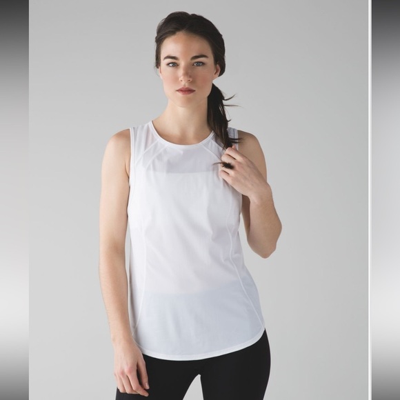 Lululemon Sculpt Tank White‎ - Picture 5 of 13